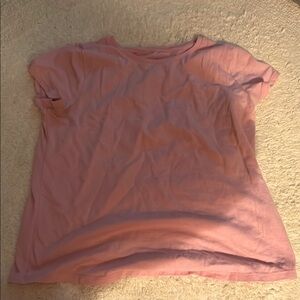 Wonder Nation Pink Relaxed Short Sleeve Tee